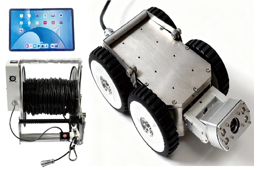 HL150型200米管道机器人